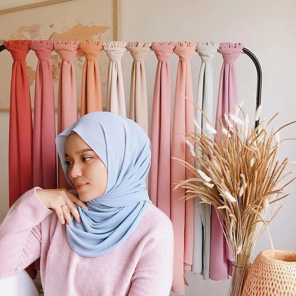 Chiffon Hijabs 180*70cm