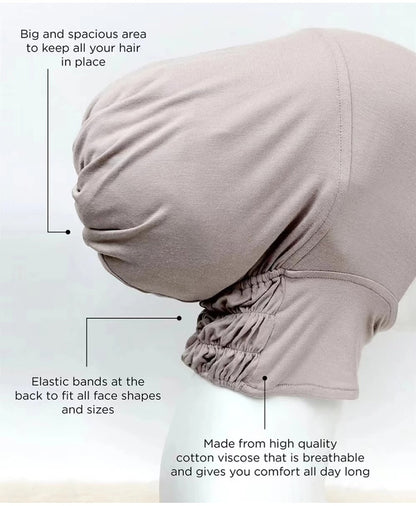 Hijab Undercap with neck coverage